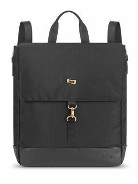 Solo NY Austin Hybrid Black Convertible Tote Backpack. Like new!